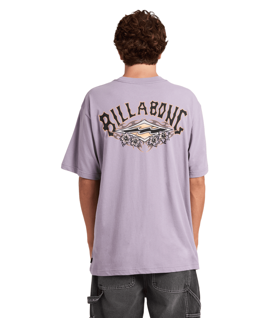 Billabong BISCUS OG SS in PURPLE ASH