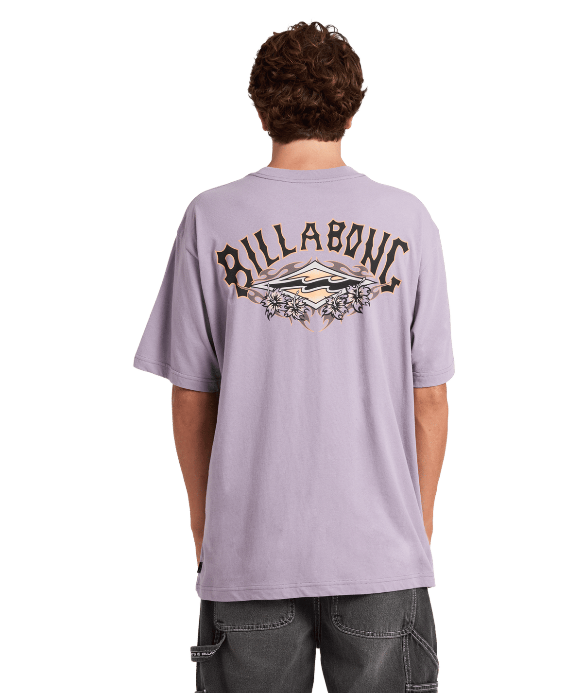 Billabong BISCUS OG SS in PURPLE ASH