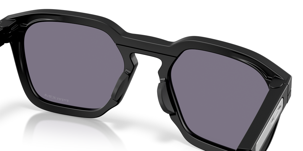 Oakley HSTN SQ MATTE BLACK PRIZM GREY in Matte Black