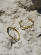 Malakai The Label Solei Bangle 18K Gold in Default Title