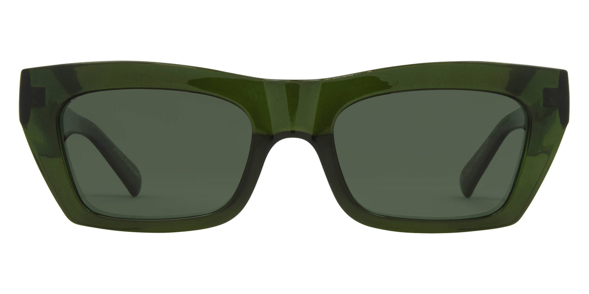 Carve Solis - Crystal Moss Green Frame with Grey Polarized Lens in Single