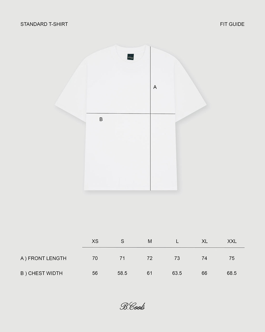 B. Cools p-star t-shirt white in Single