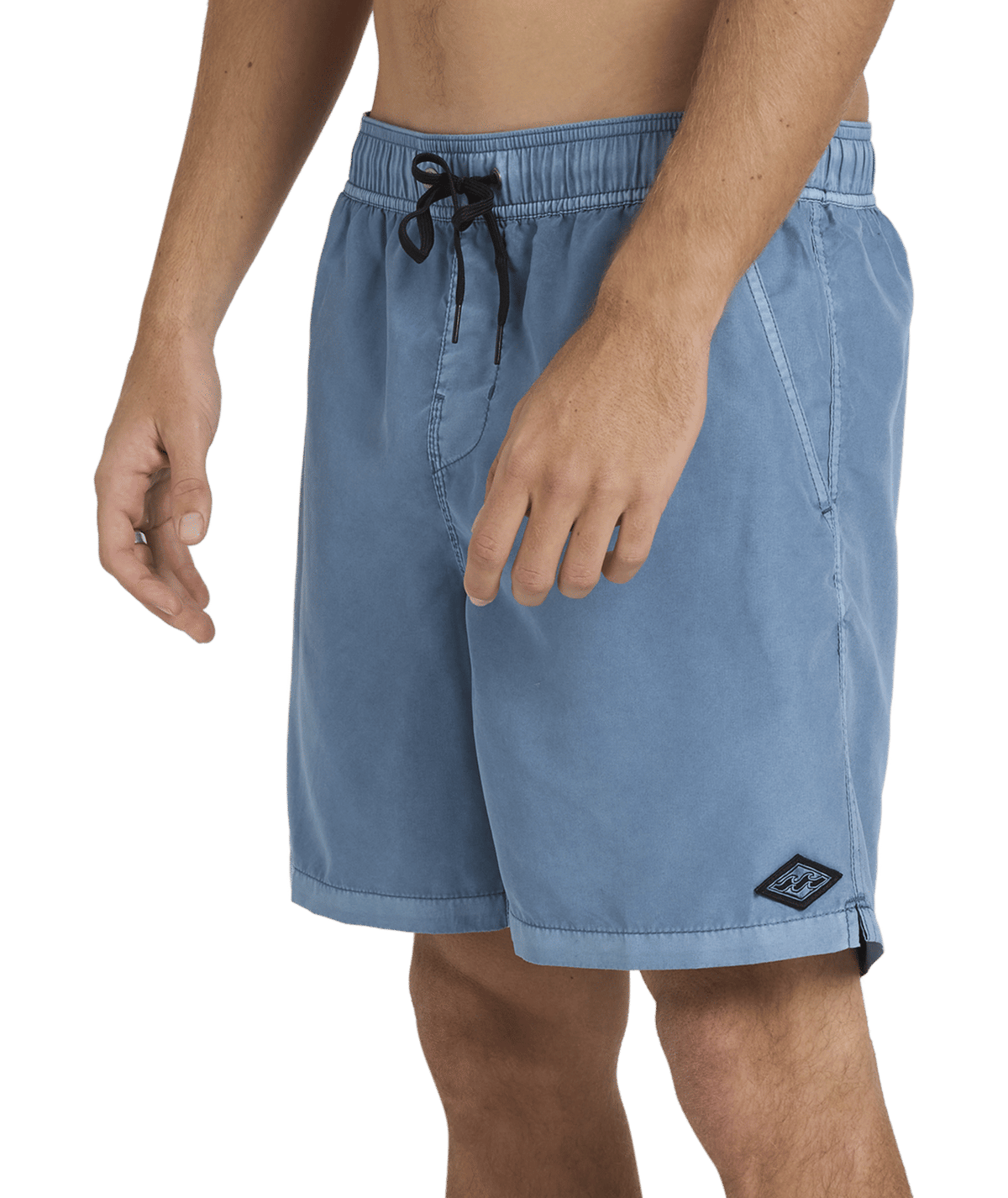 Billabong Mens All Day Overdye Layback 17" Boardshorts in Steel Blue