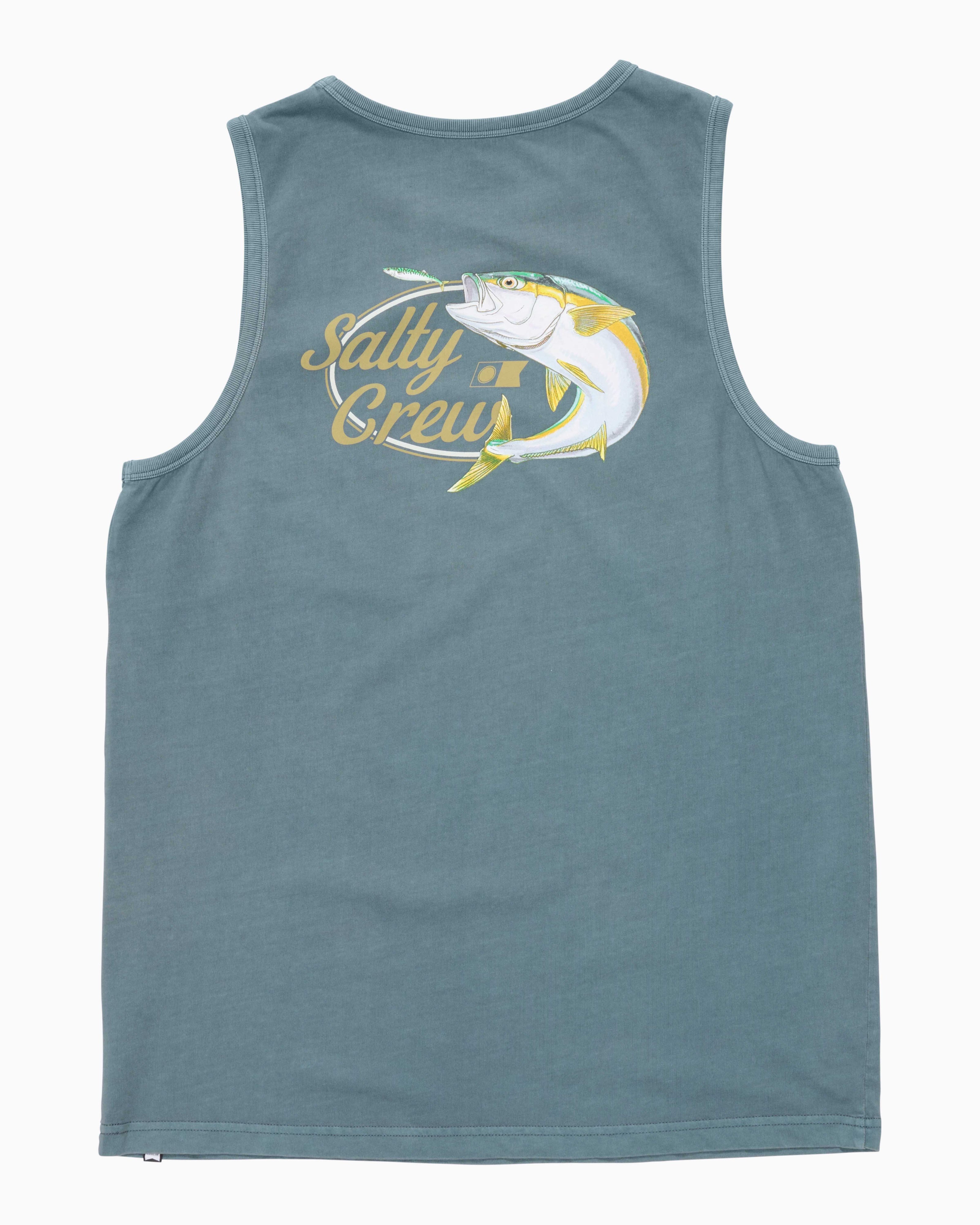 Salty Crew YELLOWTAILED REGULAR TANK in MONUMENT