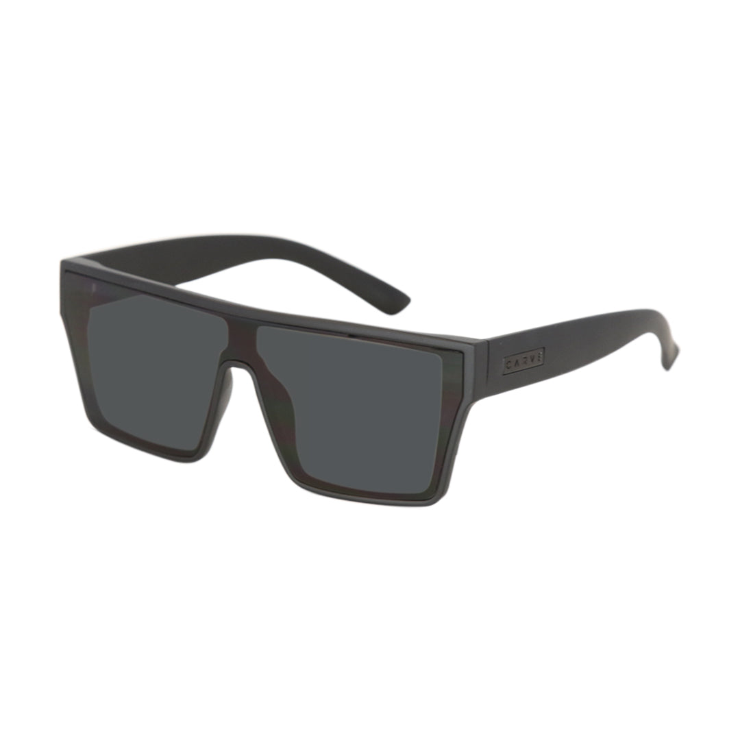 Carve Voodoo - Matte Black Frame Grey Lens in Single