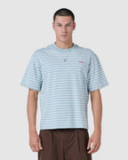 B. Cools scribe t-shirt blue stripe in Single