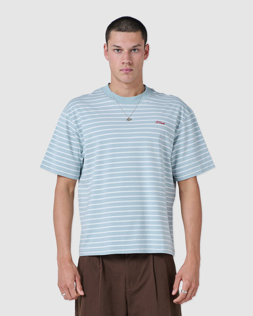 B. Cools scribe t-shirt blue stripe in Single
