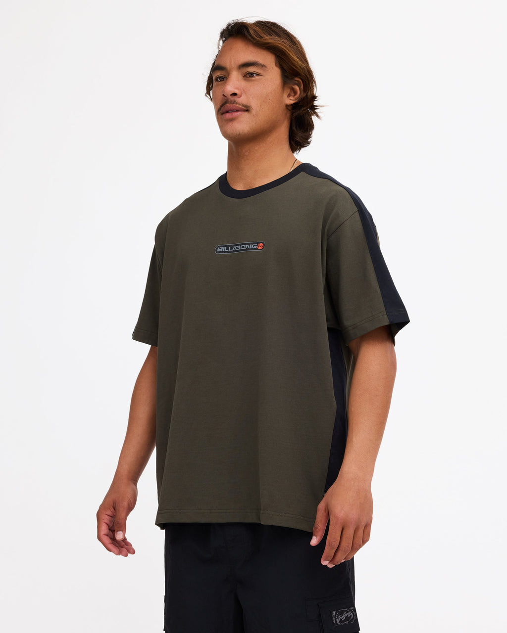 Billabong Mens Spec Iconic T-Shirt in FOREST