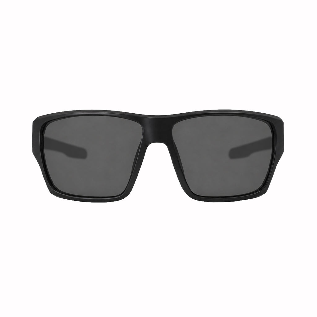 Carve Airborne – Matte Black Frame with Grey Polarized Lens in Single