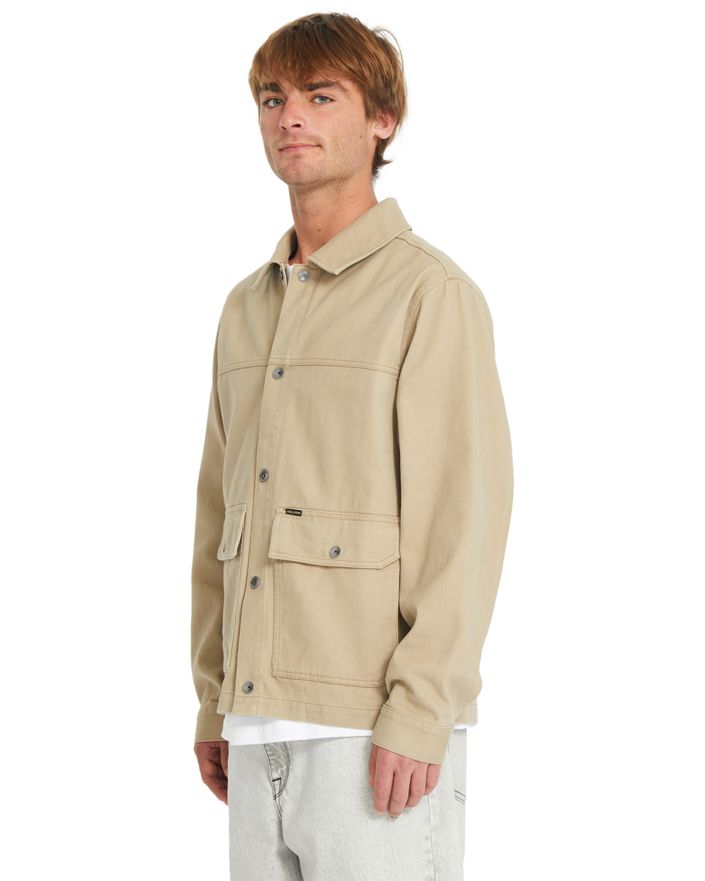Volcom Barton Jacket in KHAKI