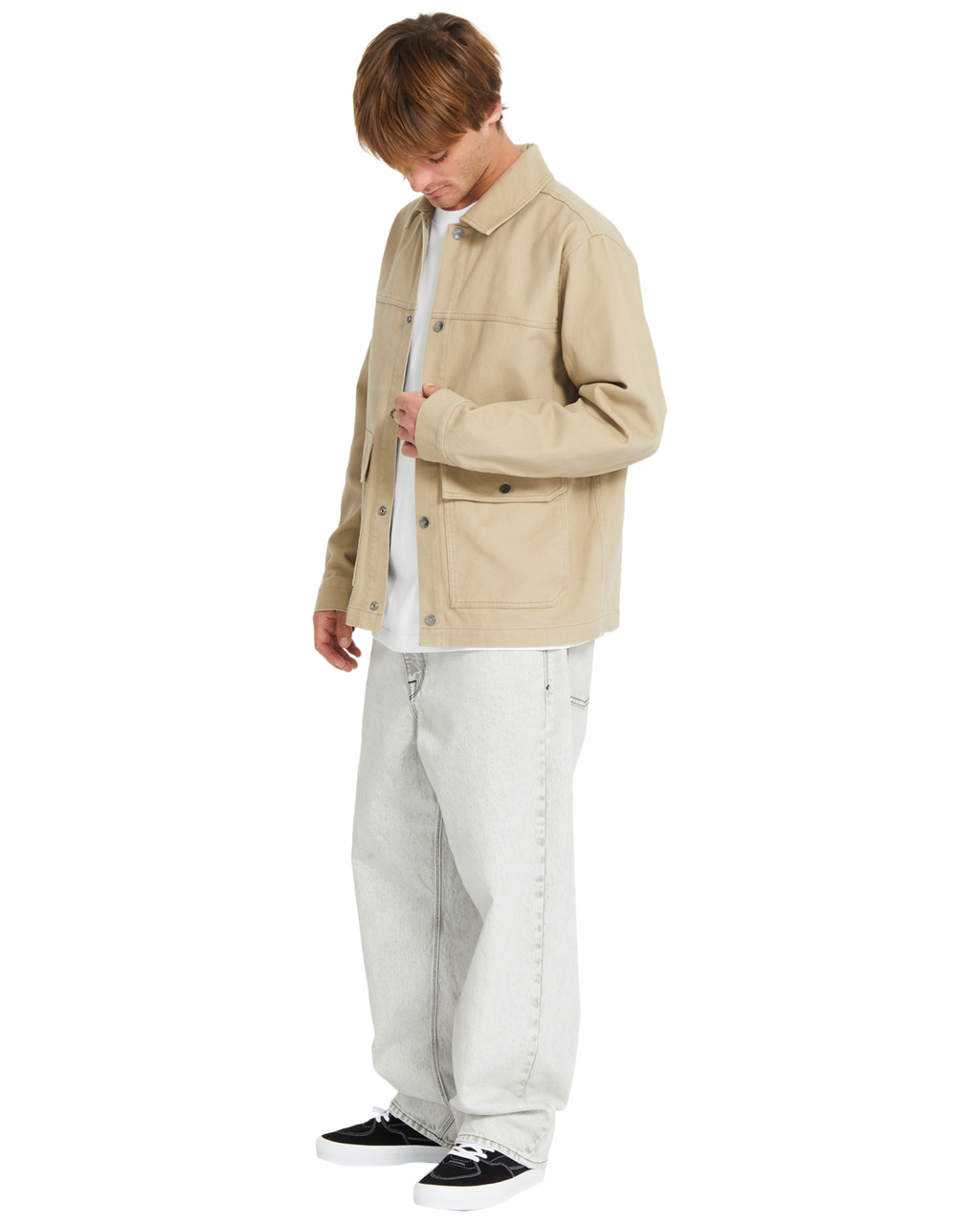 Volcom Barton Jacket in KHAKI