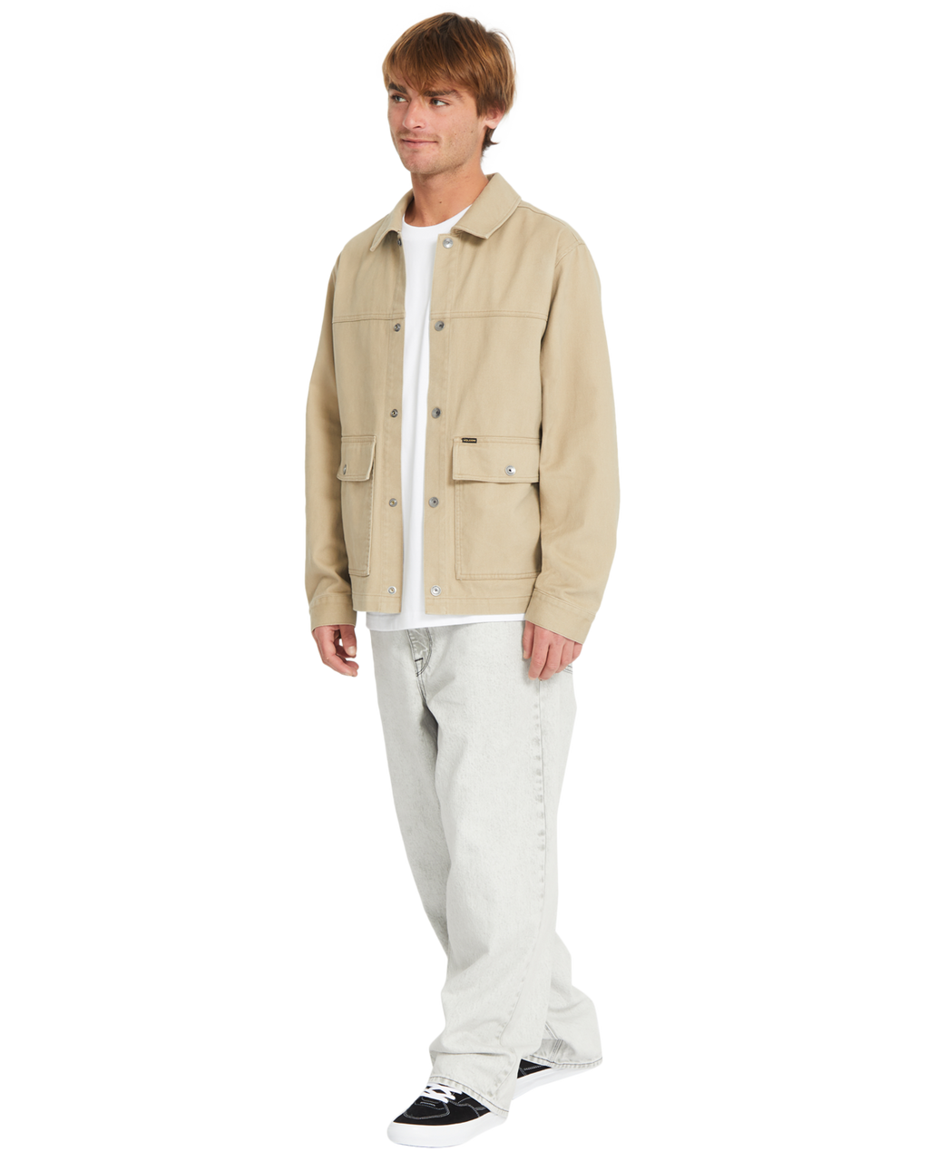 Volcom Barton Jacket in KHAKI