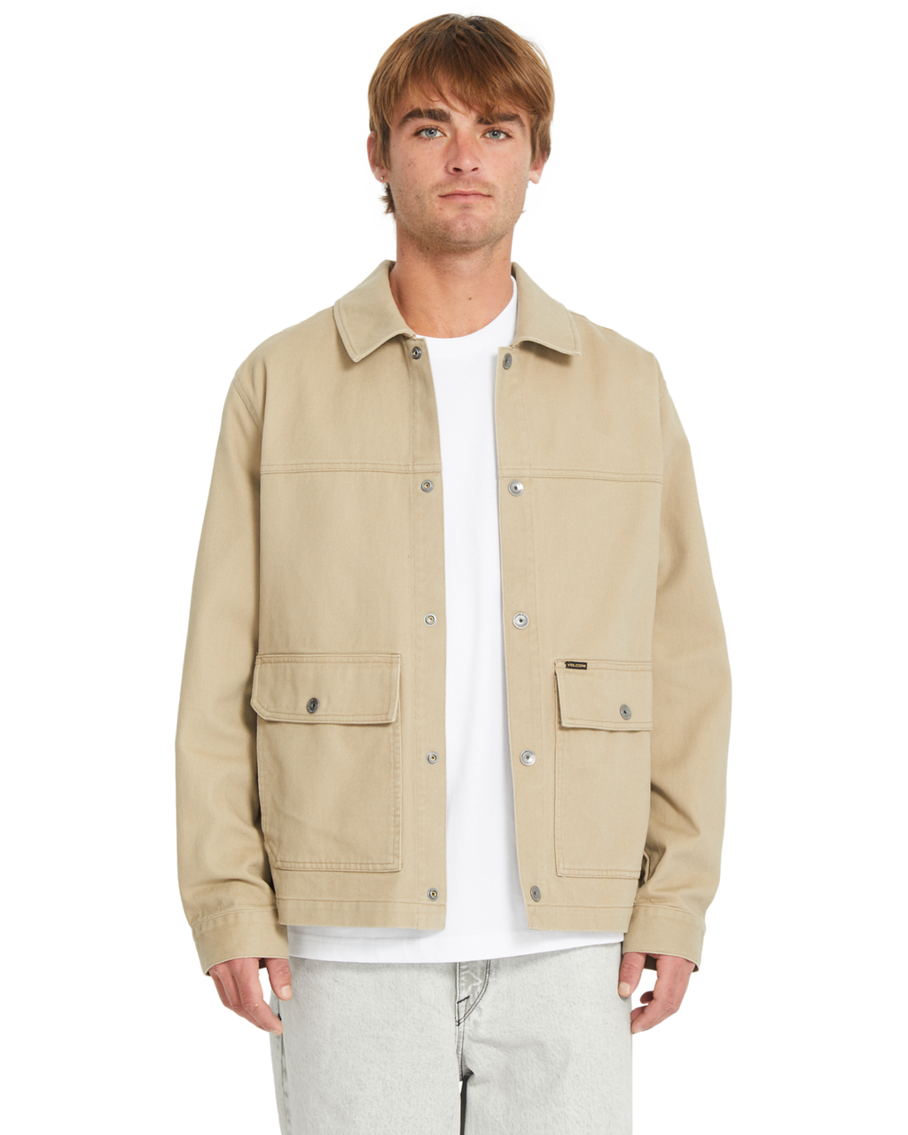 Volcom Barton Jacket in KHAKI