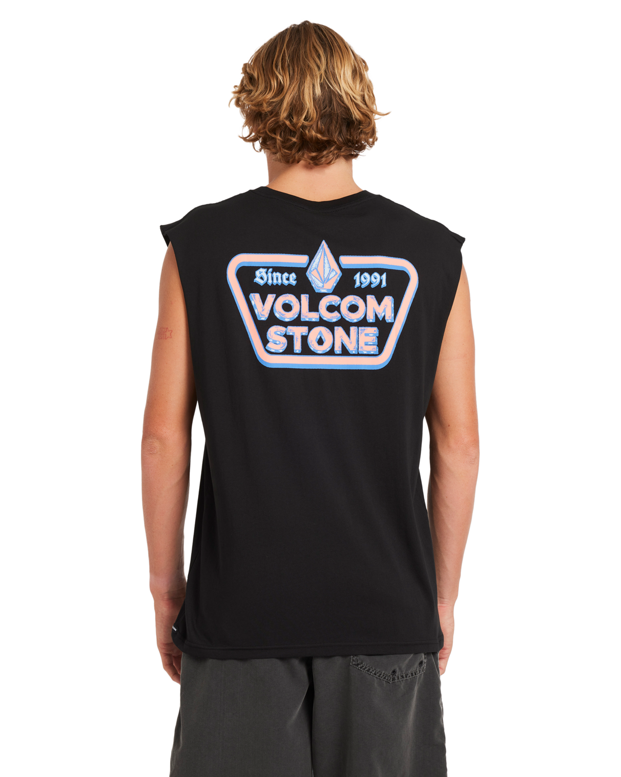 Volcom Counter Top Muscle in BLACK
