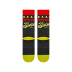 Stance Grinch Sweater Crew in BLACK