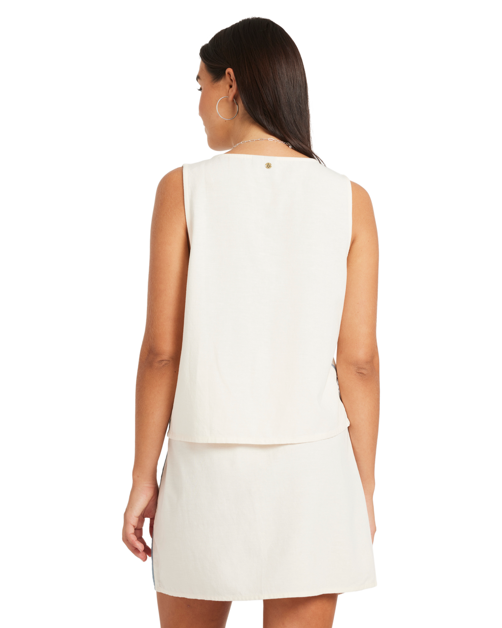 Volcom Small Talk Top in VINTAGE WHITE