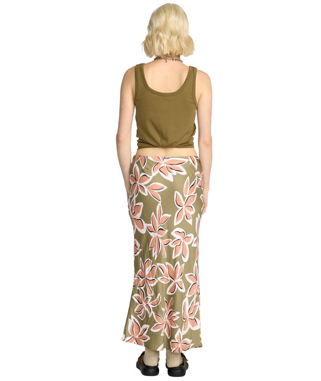Volcom Psychonic Skirt in LIGHT ARMY