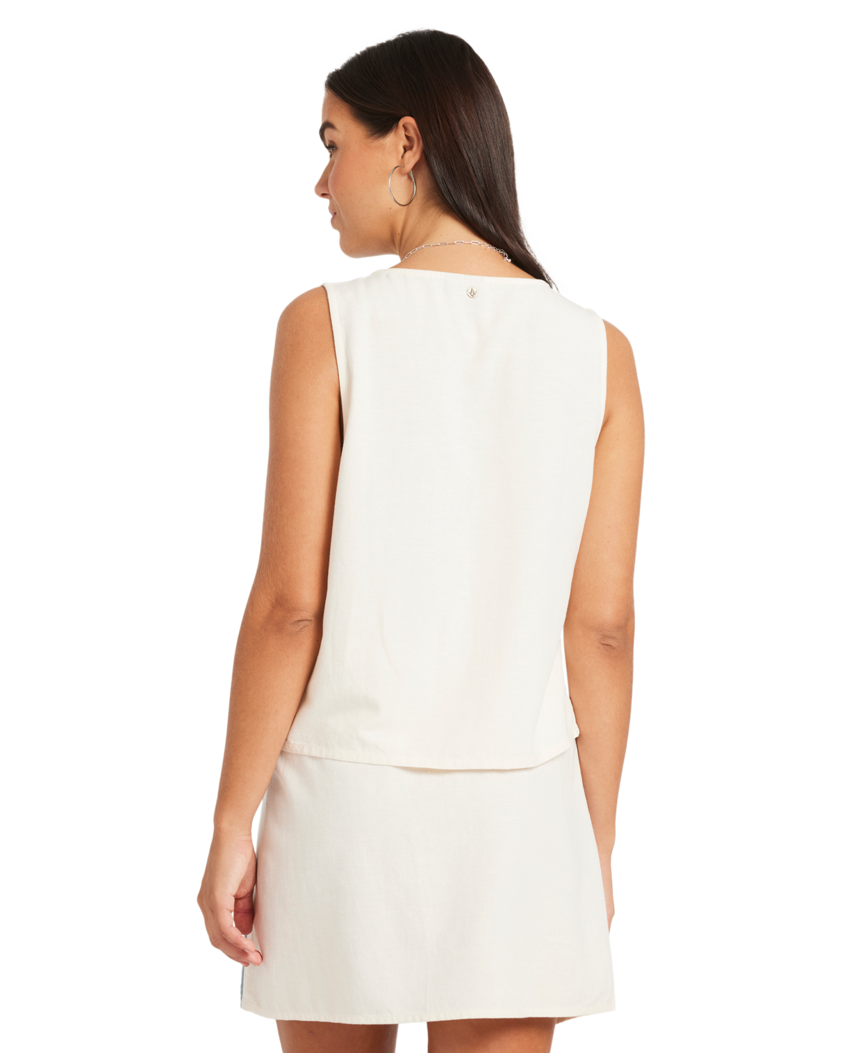 Volcom Small Talk Skirt in VINTAGE WHITE