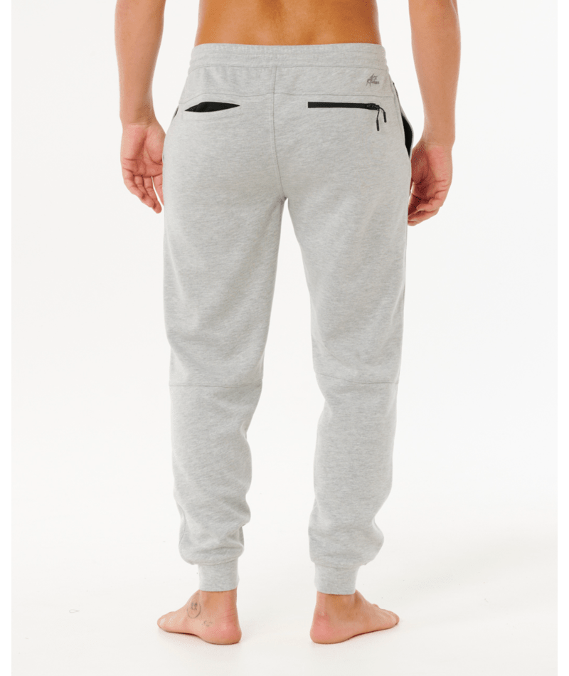 Rip Curl Anti Series Departed Trackpant in LIGHT GREY MARLE