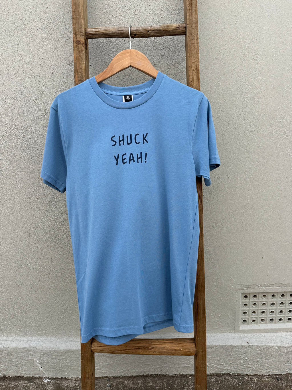 EP SURF Mens Shuck Yeah Tee - Carolina Blue/Dark Blue
