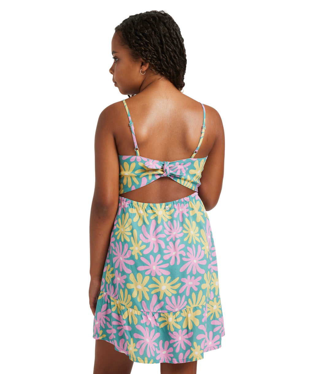 Roxy Rg Tropical Glow Mini Dress in COASTAL SHADE FLIPPER