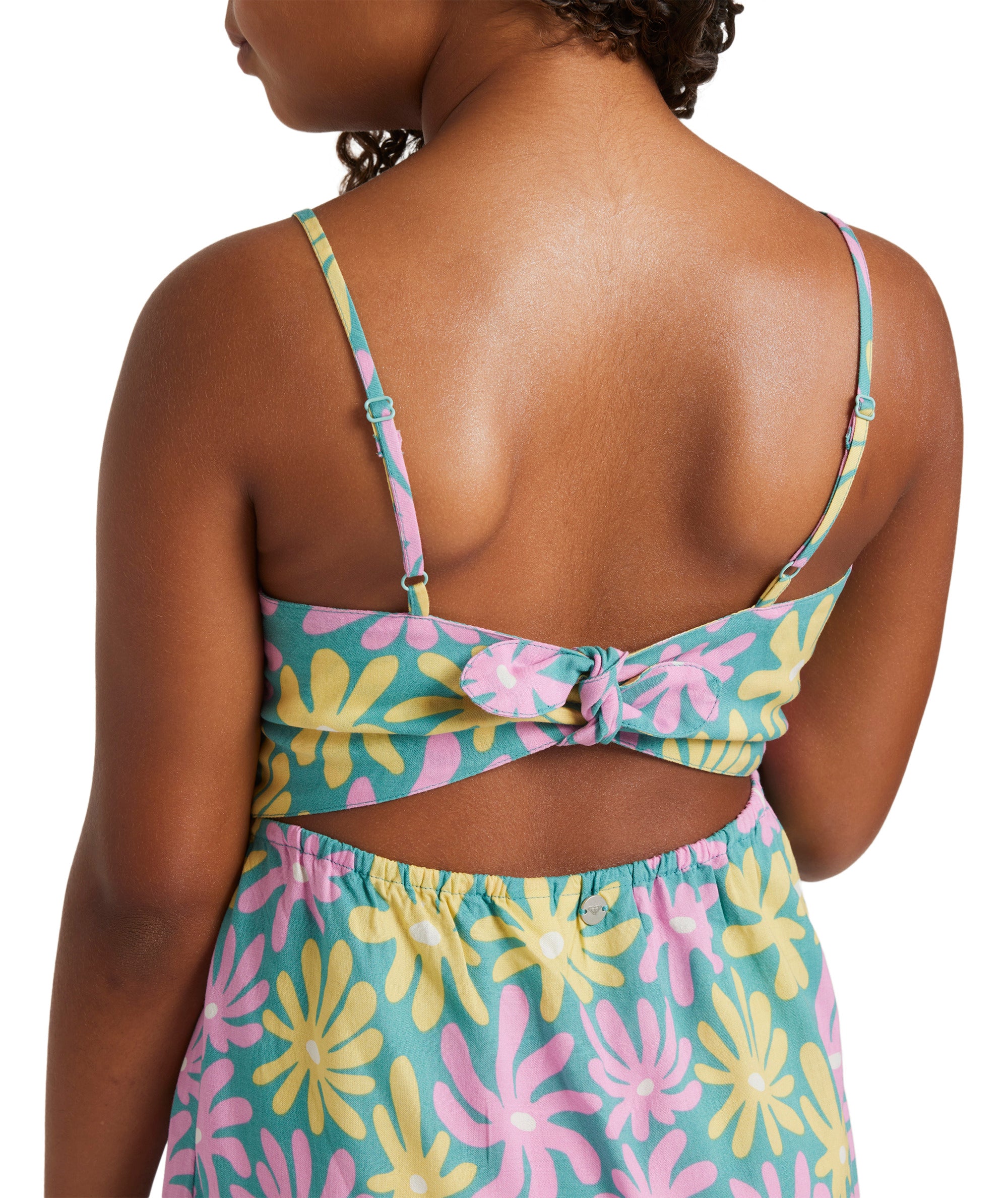 Roxy Rg Tropical Glow Mini Dress in COASTAL SHADE FLIPPER