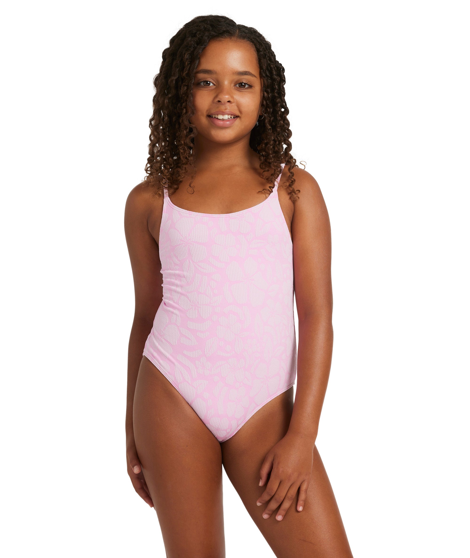 Roxy Bico Paper One Piece in BONBON SHADOW TROPICS