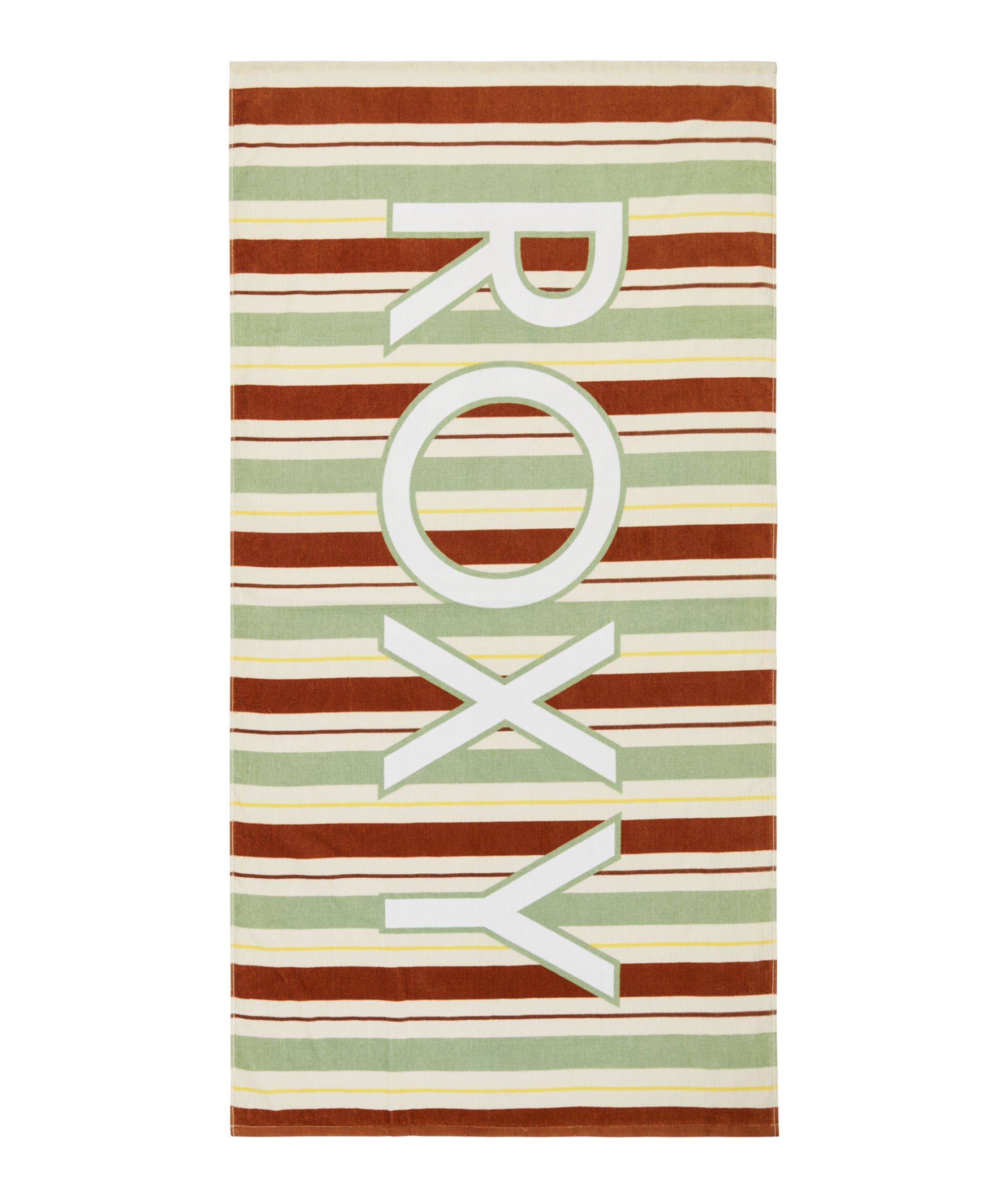 Roxy Fun And Adventure in LAUREL GREEN CARVER STRIPE SWI
