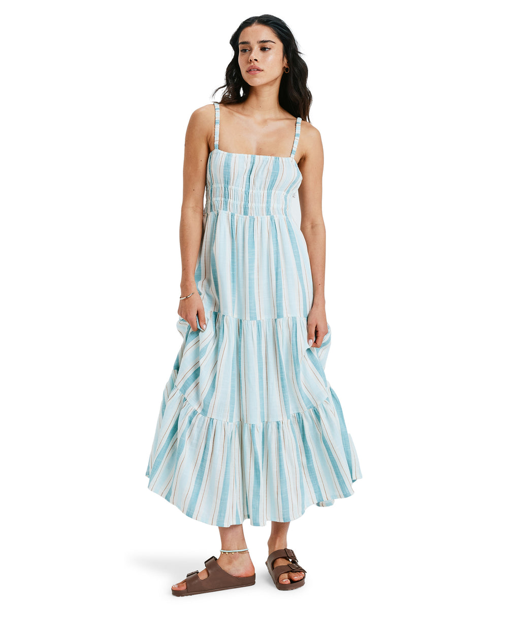 Roxy Sunshine Coastline Stripe in EGRET CARVER STRIPE