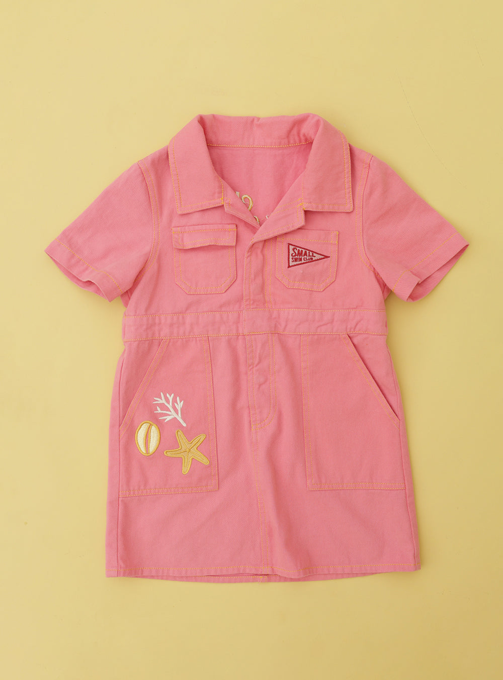 Small Swim Club Gone Shellin' Dress in Gone Shellin