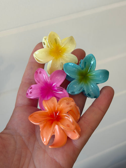 EP SURF Hibiscus Claw Clip - Small