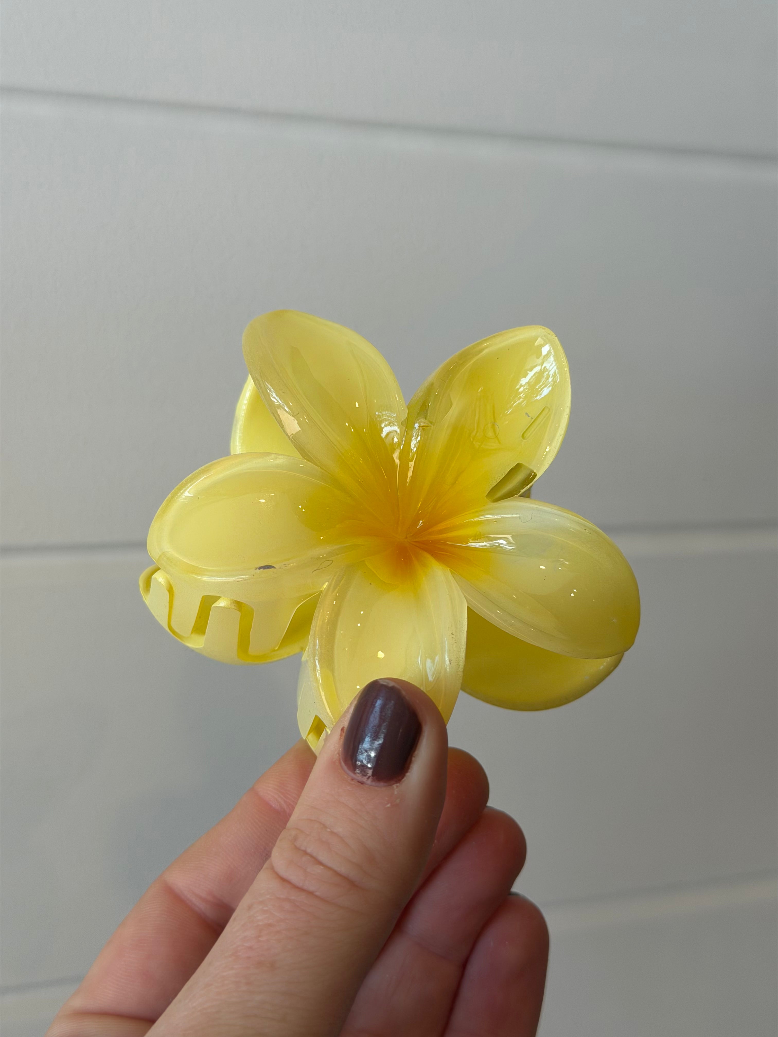EP SURF Frangipani Claw Clip - Big