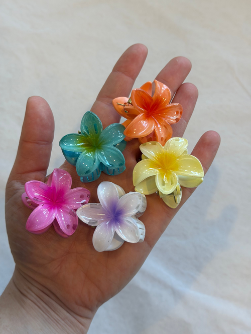 EP SURF Hibiscus Claw Clip - Small