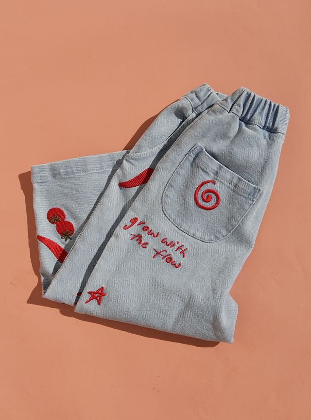 Small Swim Club Grow With the Flow Jeans