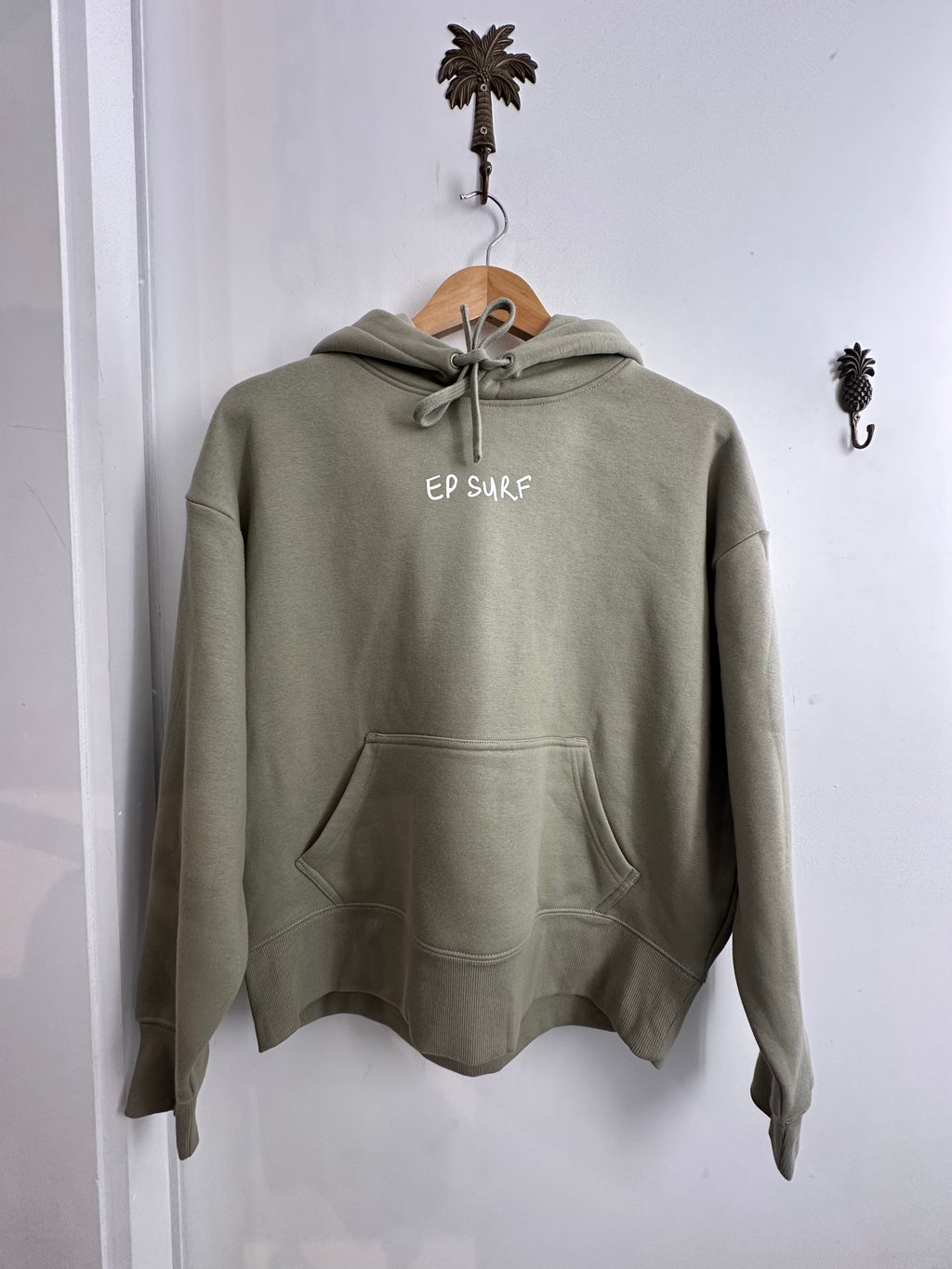 EP SURF Womens Map Hood - Eucalyptus