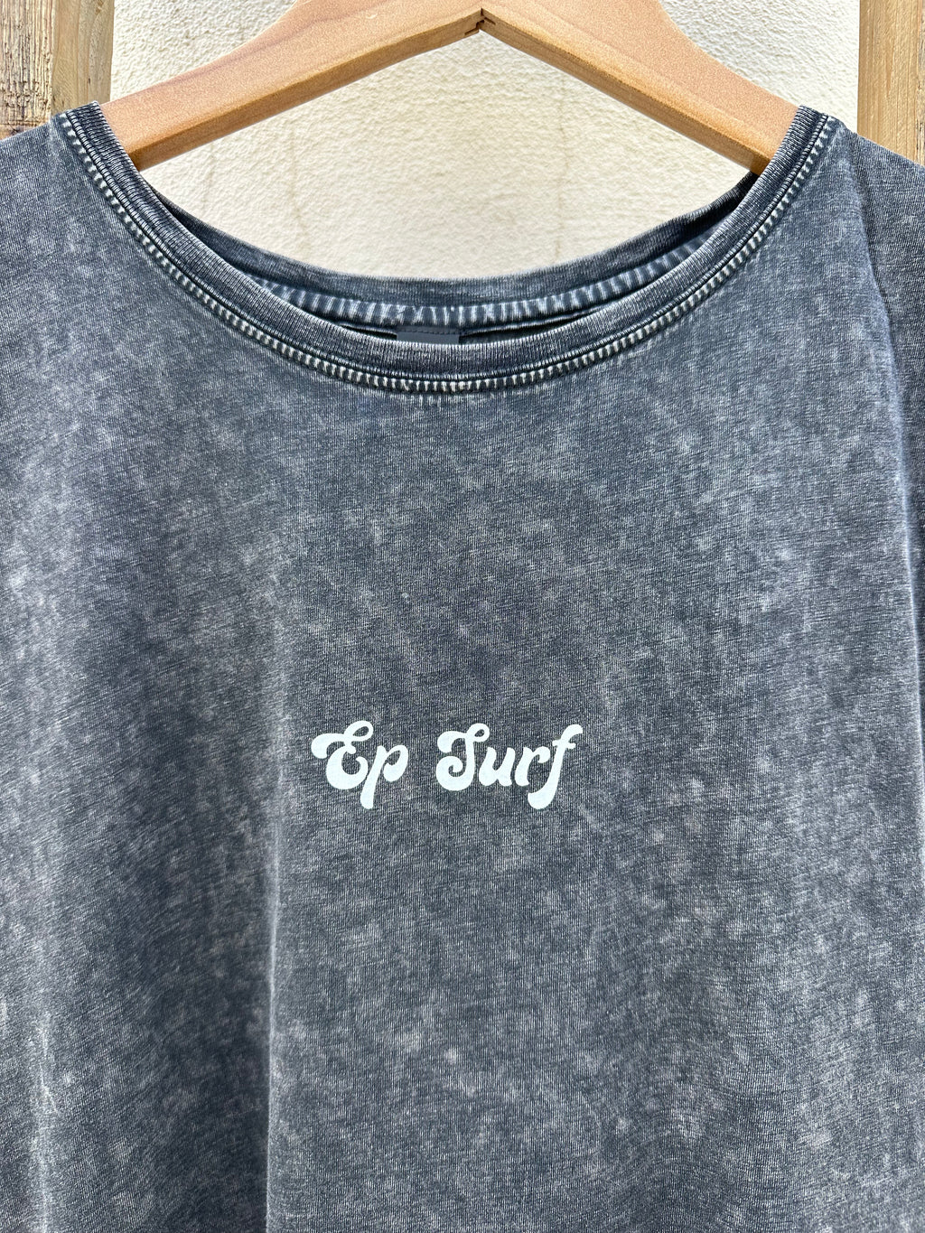 EP SURF Mens Bloody Pearler Tank - Black Stonewash/White