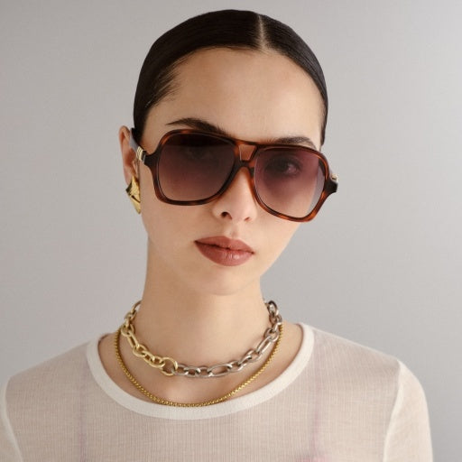 Le Specs Fortune Teller in TOFFEE TORT