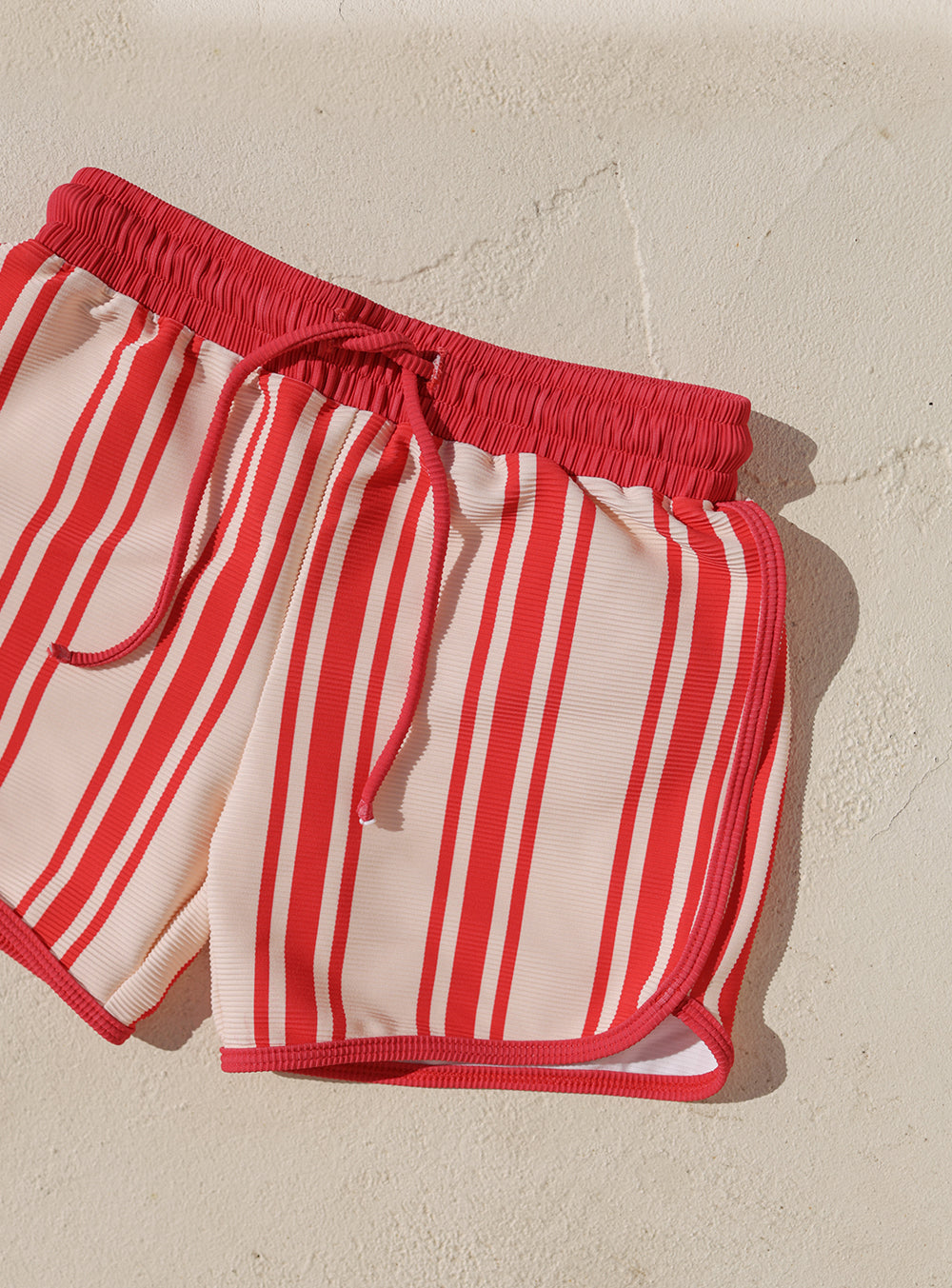 Small Swim Club Stripe Swim Short in Stripe