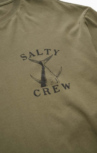 Globe Vintage Tail Classic Ls Tee in DUSTY OLIVE