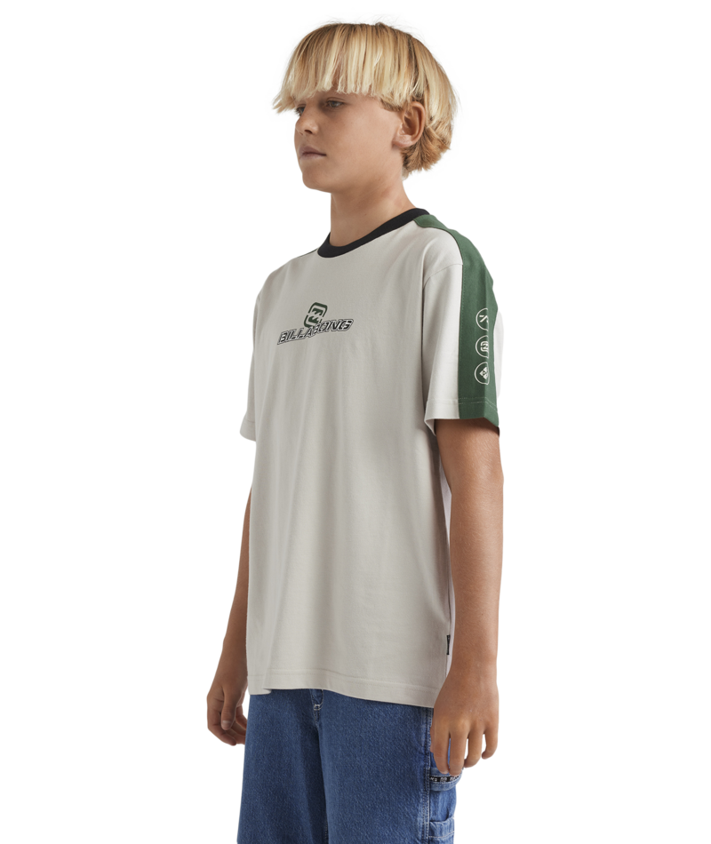 Billabong Boys Spec 73 Iconic Ss in SILVER