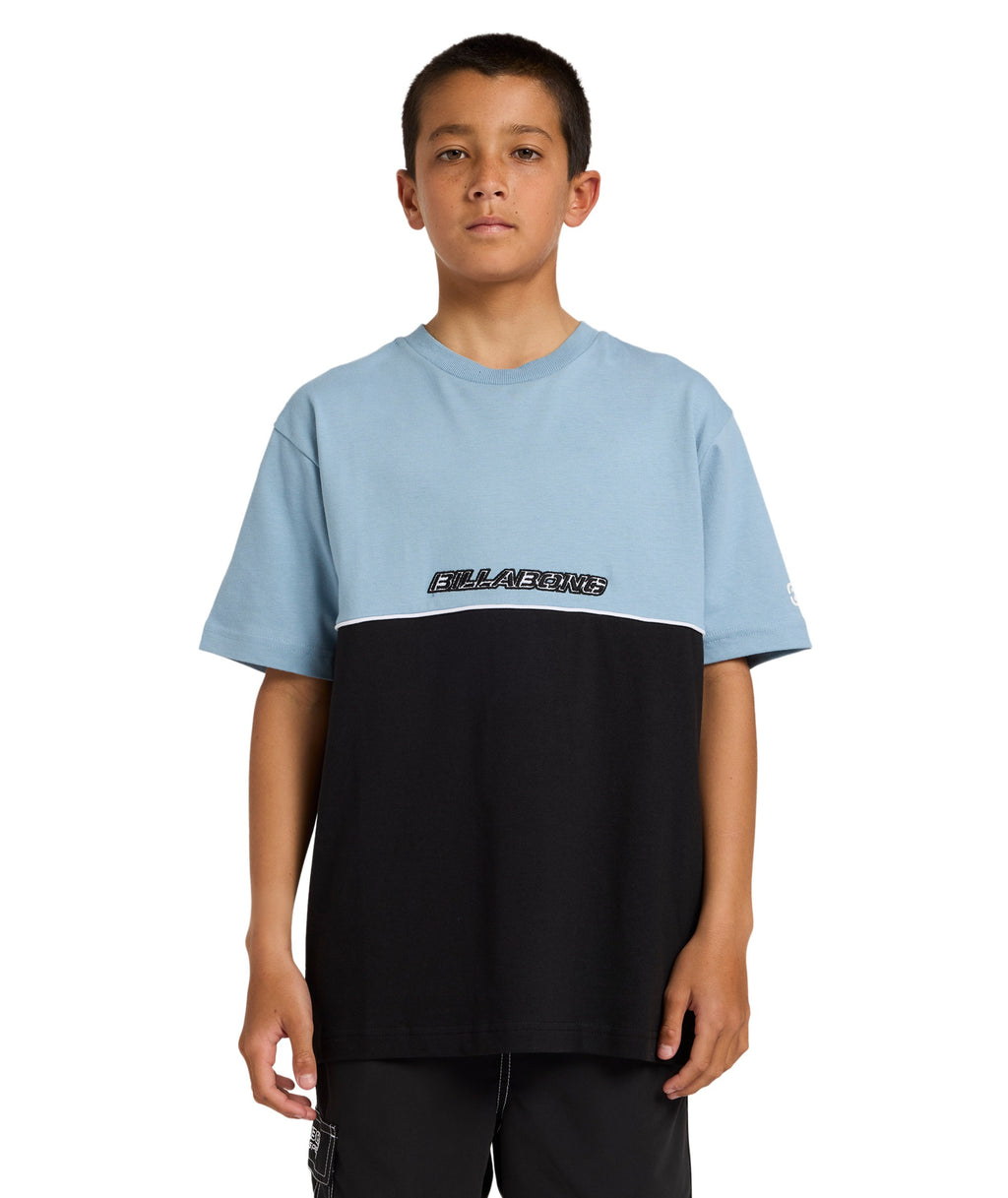 Billabong Boys Spec 73 Legacy Ss in DUSTY BLUE