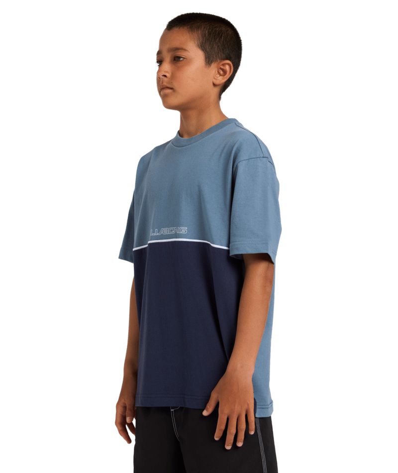 Billabong Boys Spec Legacy Ss in CLOUD BLUE