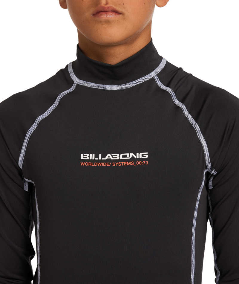 Billabong Boys Spec 73 Pf Ls in WASHED BLACK