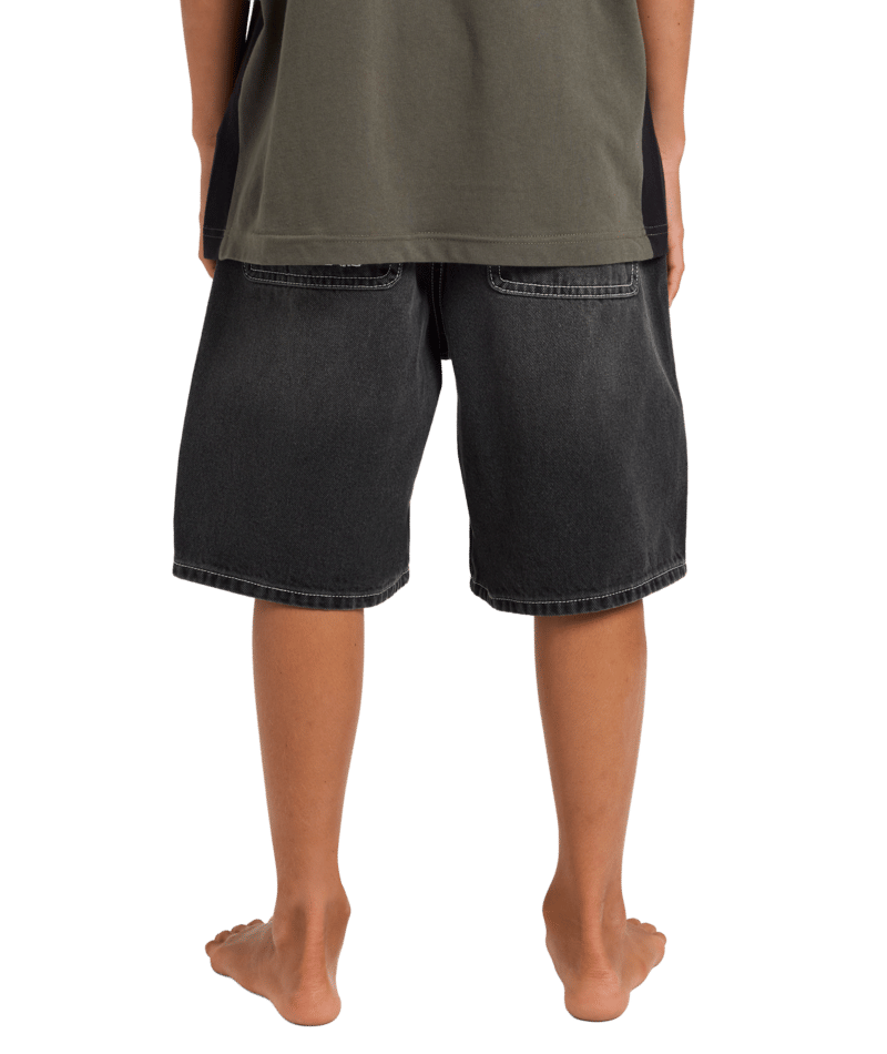 Billabong Boys Spec Denim Short in BLACK