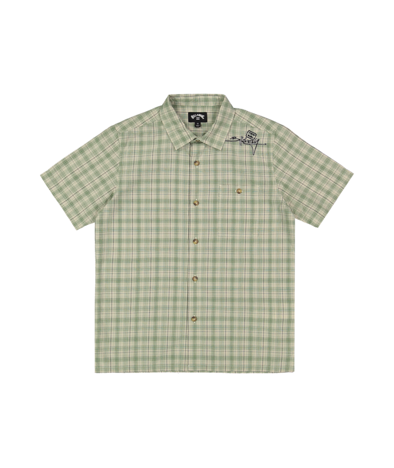 Billabong Boys Mogul Check  Ss in OATMEAL