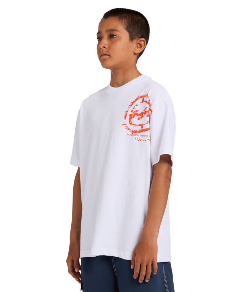 Billabong Boys Spec Blast Ss in WHITE