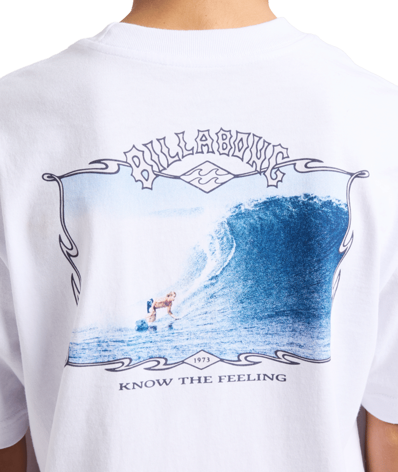 Billabong Boys Legacy Ss in WHITE