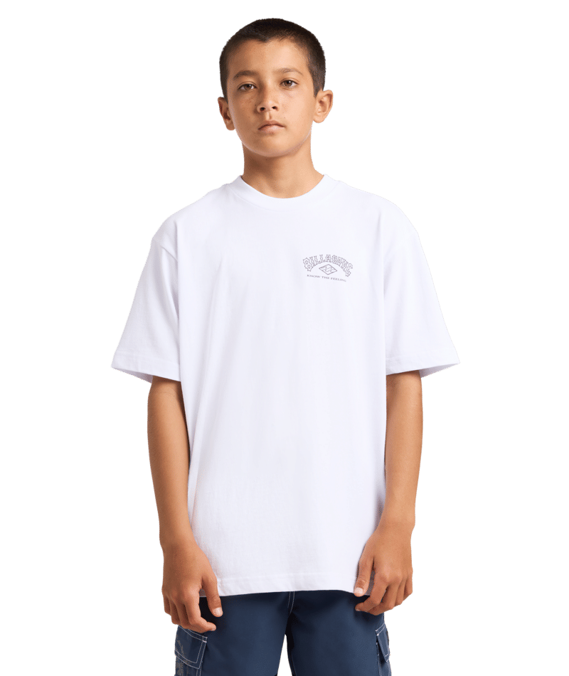 Billabong Boys Legacy Ss in WHITE