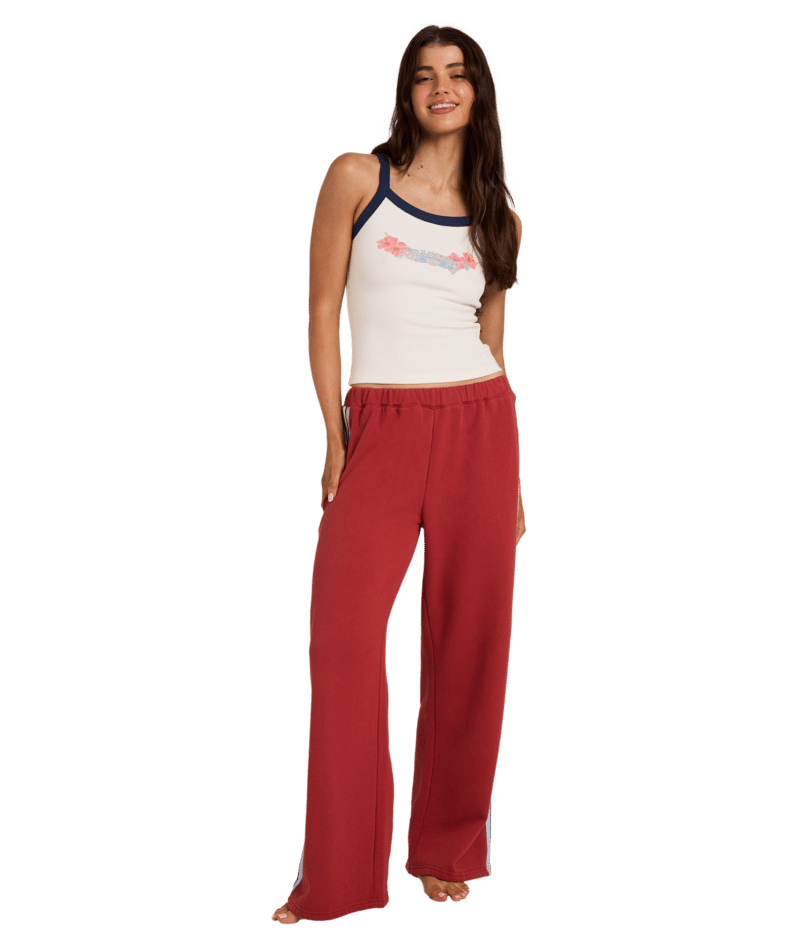 Billabong Since 73 Culture Trackpant in RED CRUSH