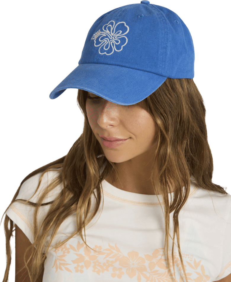 Billabong Bong Rule Dad Cap in TRUE BLUE